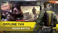 Solo vs Squad Rush Team Free Fire Battle- TPS Game Screen Shot 4