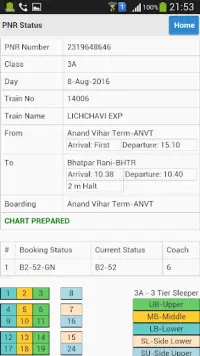 eRail.in Railways Train Time Table, Seats, Fare Screen Shot 9