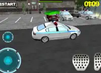 Ultra 3D police Car parking Screen Shot 9