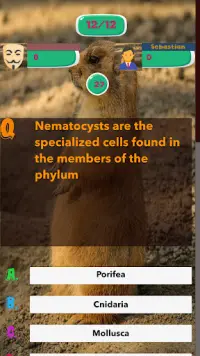Zoology Test Quiz Screen Shot 0