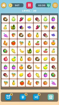 King Fruit Link - Connect Fruit Puzzle Screen Shot 1