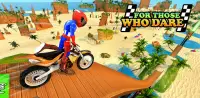 Superhero Moto Bike Stunt Racing Game Screen Shot 2