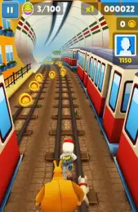 Subway Train Surf Run 3D Screen Shot 3