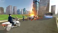 Flying Police Bike Rider 2016 Screen Shot 12