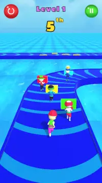 Shortcut Game Run Race: Giant Cube Rush Run Screen Shot 1