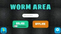 Worm Area Game Screen Shot 0