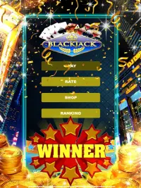 Hati blackjack: Super Vegas 21 kartu permainan Screen Shot 0