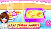 Tienda de postres de tartas dulces: juegos de coc Screen Shot 1