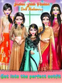 Indian Bride Fashion Doll Makeover Screen Shot 3
