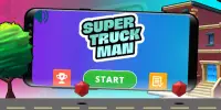3D 트럭 시뮬레이터-슈퍼 트럭 맨 2020 Screen Shot 6