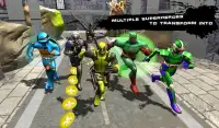 Temple Superheroes Transformer Runner Screen Shot 11
