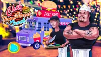 Caminhão de rua de comida chef: cozinha cozinhar Screen Shot 1