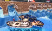 Big Fishing Ship Simulator 3D Screen Shot 2