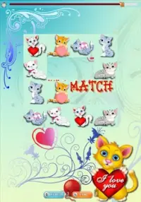 Kitty Match Game For Kids Free Screen Shot 9
