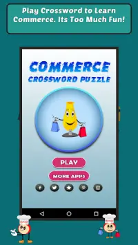 Commerce Crossword Puzzle Screen Shot 0