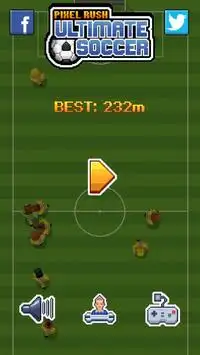 Pixel Rush Ultimate Soccer Screen Shot 2