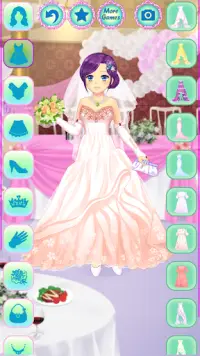 Anime Wedding Dress Up Screen Shot 8