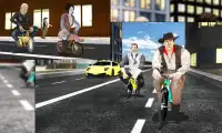 Mini Bicycle Race 3d Screen Shot 1