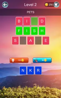Word Search - Word Game Screen Shot 2
