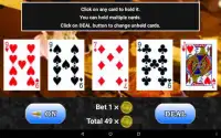 CF Video Poker Lite Screen Shot 2