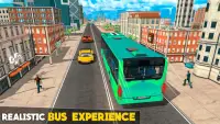 Bus Coach Driving Simulator 3D Trò chơi miễn phí Screen Shot 7