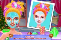 Christmas Makeup And DressUp Salon Screen Shot 1