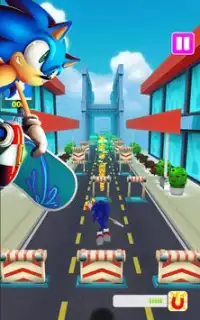 Sonic Hoverboard Dash Screen Shot 3