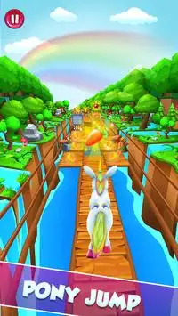 Unicorn Run: Subway Runner Rush Permainan Screen Shot 2