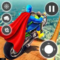 Superheld Motor Oprit Racen 3D