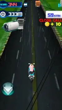 Lalu Lintas Moto Racing Screen Shot 0