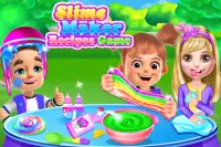 Slime Maker Recipes Game Cooking Games FUN free Screen Shot 0
