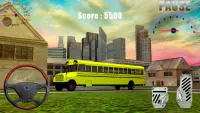 Школьный Автобус Дрифт Screen Shot 3