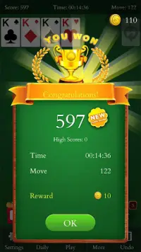 Solitaire Screen Shot 7