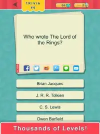 Trivia Quest™ Books Trivia Screen Shot 10