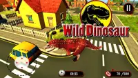 Wild Dinosaur Simulator 3D Screen Shot 1