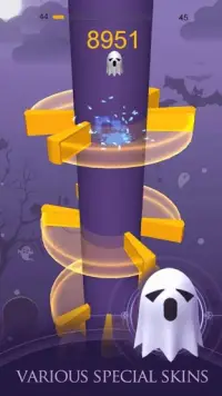 Super Helix Ghost jump Screen Shot 1