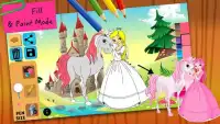 Prinses kleurboek voor meisjes Screen Shot 1