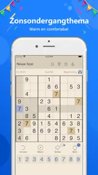 Sudoku - klassiek sudoku-spel Screen Shot 5