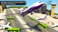 Superhero Airplane Pilot Sim: Airplane Games Screen Shot 1