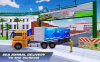 Sea Animals Truck Transporter: Sea Port Simulator Screen Shot 2