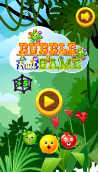 Bubble Fruit Game: Shoot Farm Fruits Screen Shot 1