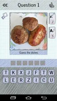 Guess The Food : Quiz Screen Shot 1