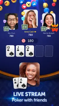PokerUp: Poker with Friends Screen Shot 0