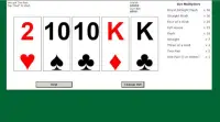 5 Card Draw Poker Solitaire Screen Shot 4