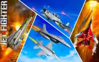 ジェット戦闘機の平面3D - 空の空の戦闘機Sim 2017 Screen Shot 2