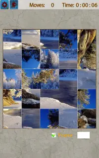 Neve Paesaggio Puzzle Jigsaw Screen Shot 6