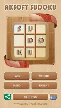 AkSoft Sudoku Screen Shot 0