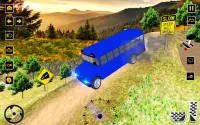 Drive Hill Coach Bus Simulator: Permainan Bas 2019 Screen Shot 4