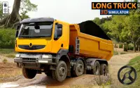Cargo Truck - Long Trailer Truck Transport Driving Screen Shot 1