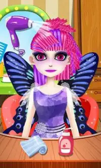 Princess Fairy Girls: Hair SPA Screen Shot 1